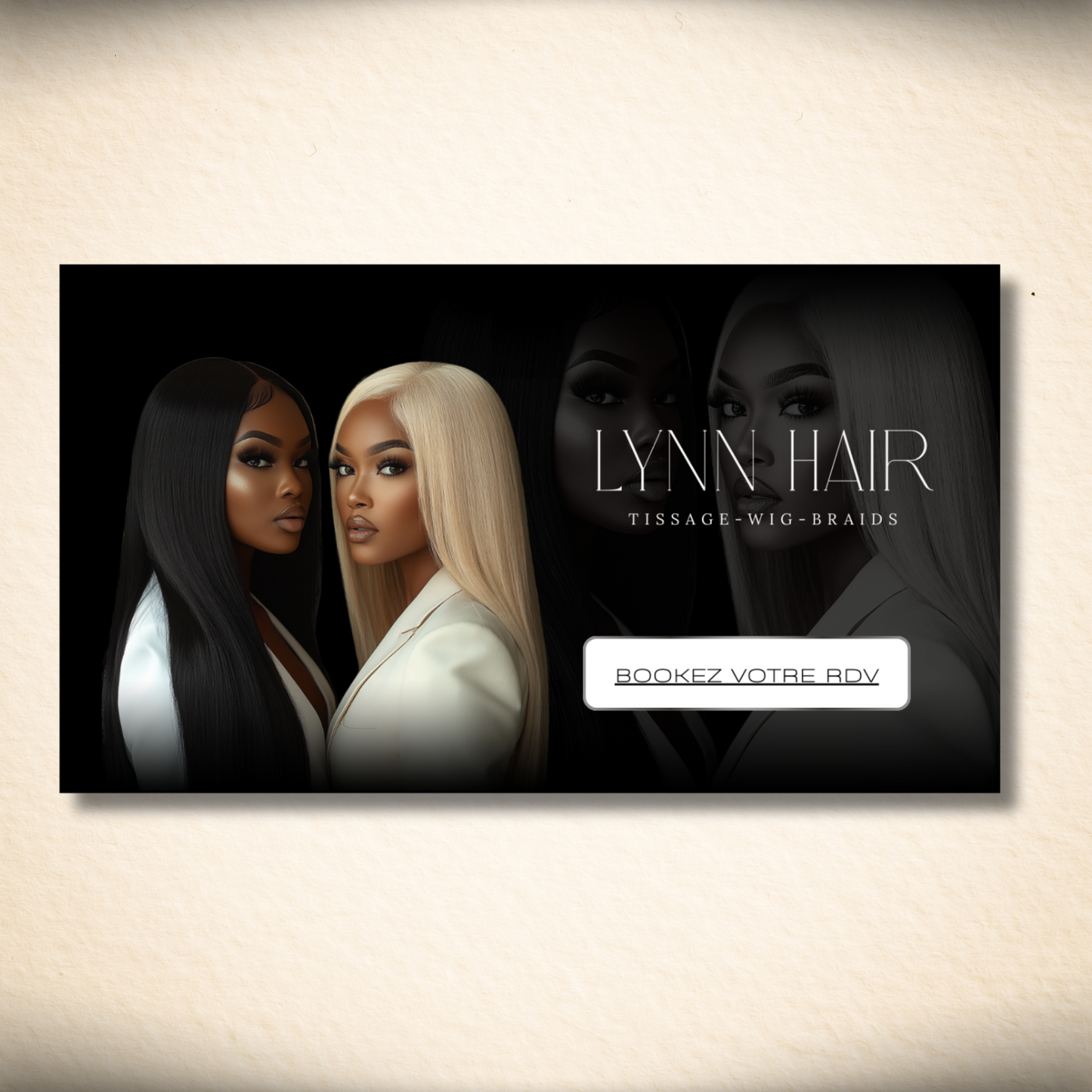 Bannière site web personnalisé